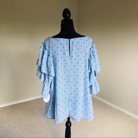 NWT Ruffle Blouse - Picture 7 of 7